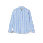 MC2 SAINT BARTH Camicia donna Meredith a righe Azzurro e bianco