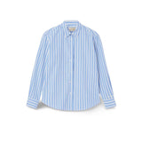 MC2 SAINT BARTH Camicia donna Meredith a righe Azzurro e bianco