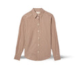 Camicia donna Meredith a righe Marrone e Bianco