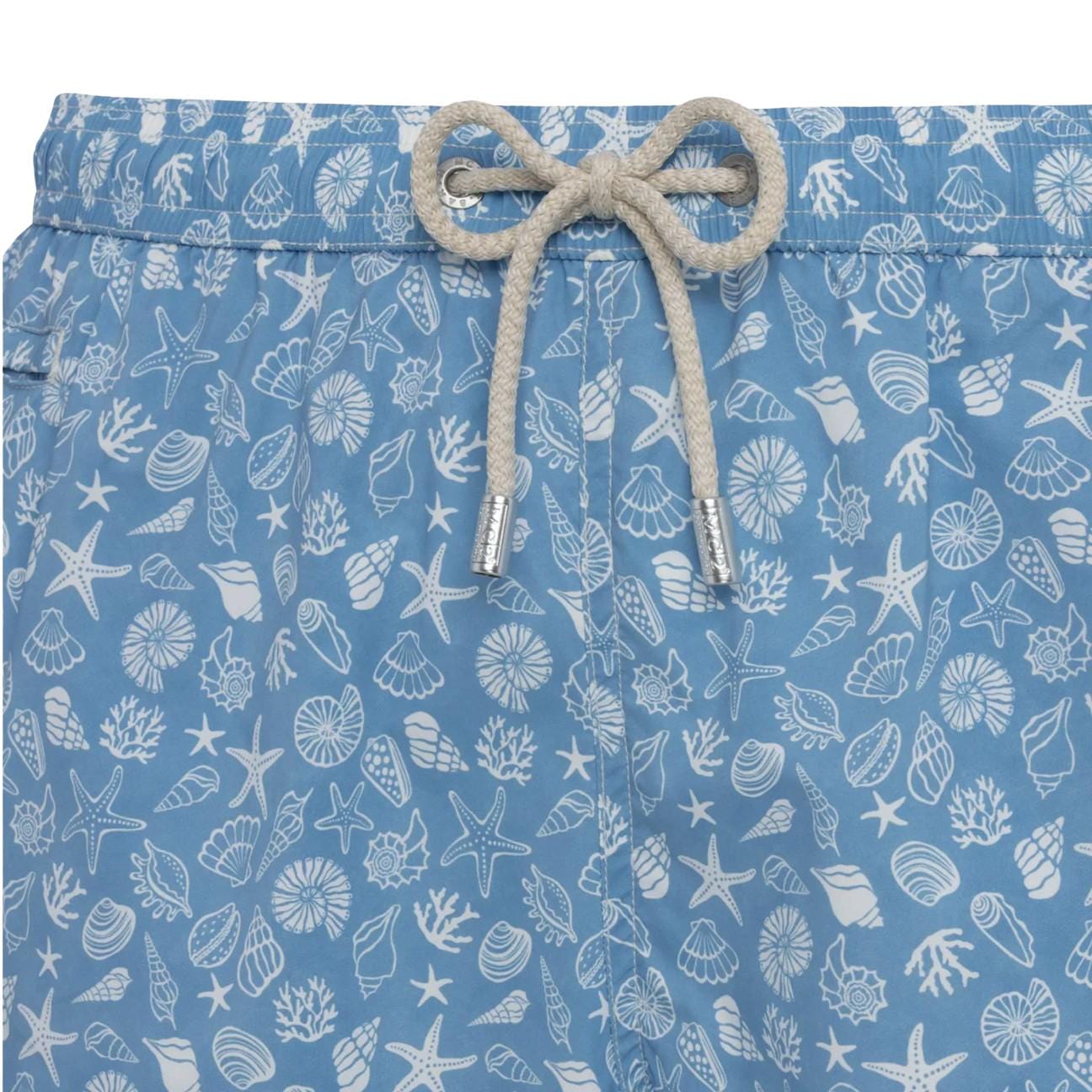 MC2 SAINT BARTH Costume da mare uomo Comfort Light Shell Azzurro