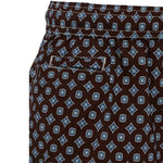 MC2 SAINT BARTH Costume da mare uomo Comfort Light Tie Marrone