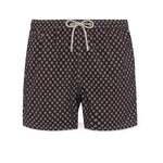 MC2 SAINT BARTH Costume da mare uomo Comfort Light Tie Marrone