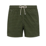 MC2 SAINT BARTH Costume da mare uomo Comfort Light Tie Verde