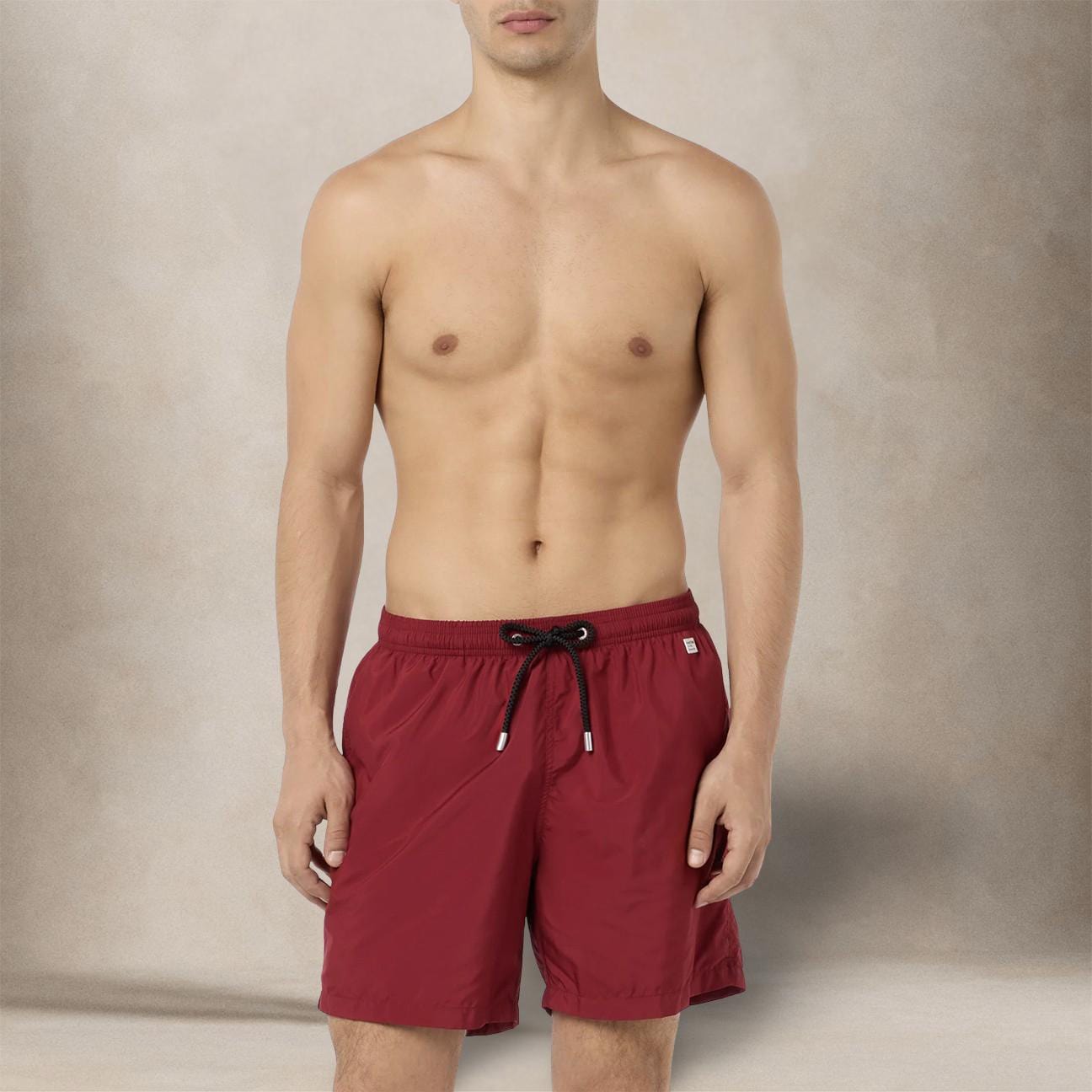 MC2 SAINT BARTH Costume da mare uomo Lighting Pantone Bordeaux