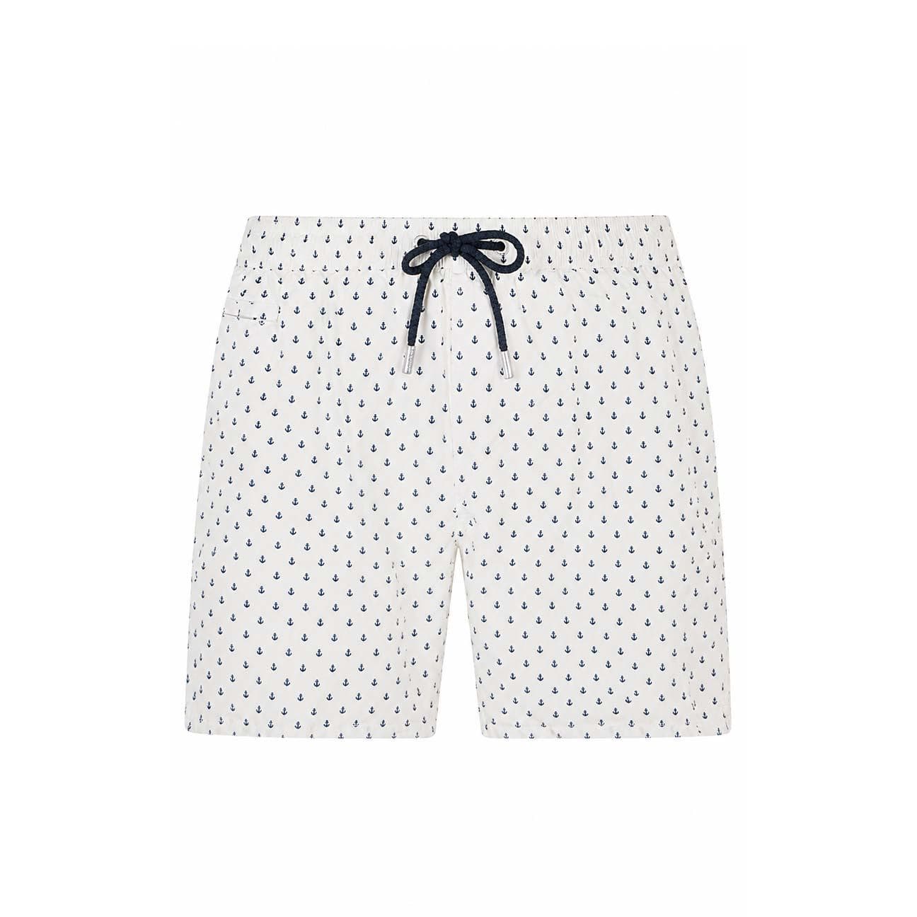 MC2 SAINT BARTH Costume uomo Lighting Anchor Bianco
