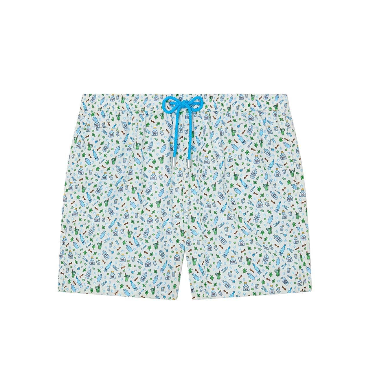 MC2 SAINT BARTH Costume uomo Lighting Micro Barman Azzurro