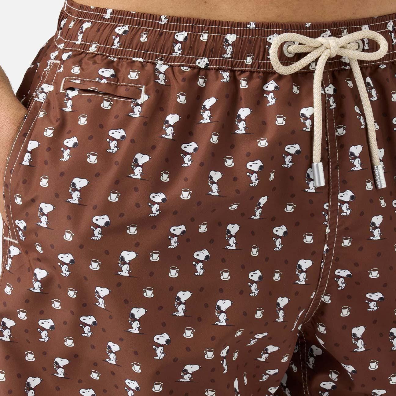 MC2 SAINT BARTH Costume uomo Lighting Soecial Edition Snoopy Marrone