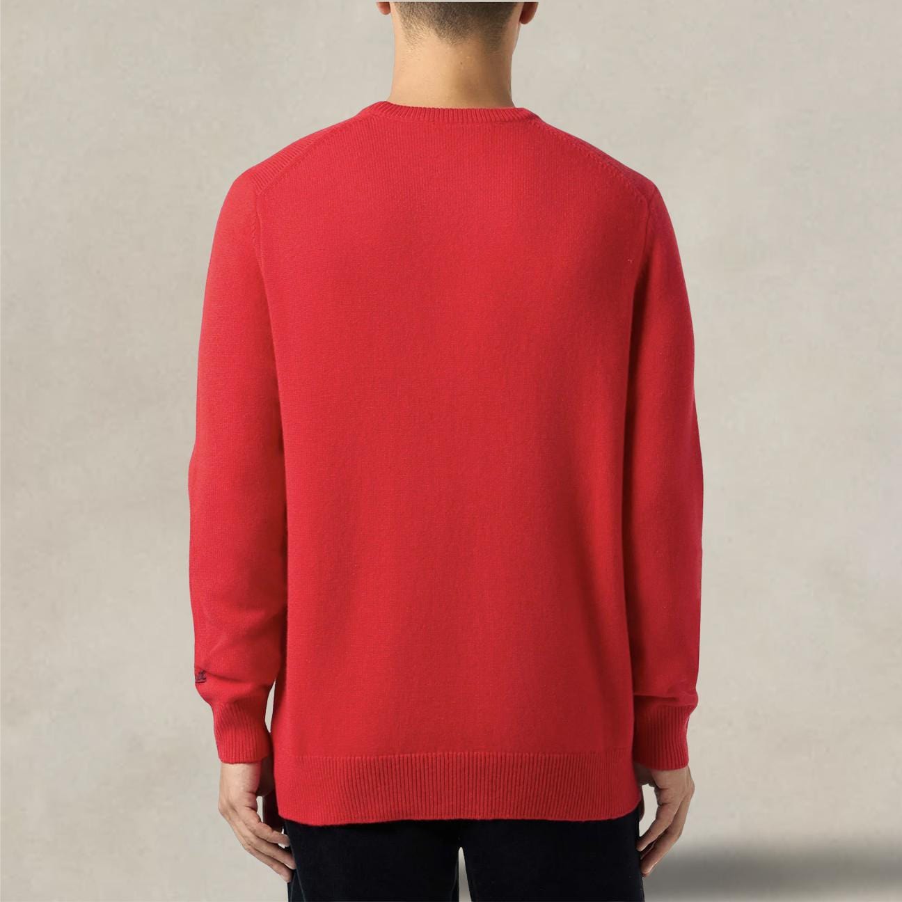 MC2 SAINT BARTH Maglia da uomo Heron Anhe questo Natale.. Rosso