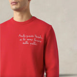 MC2 SAINT BARTH Maglia da uomo Heron Anhe questo Natale.. Rosso
