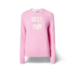 MC2 SAINT BARTH Maglia donna Best Mum in lana Rosa