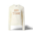 Maglia donna Born to Shine in lana Panna