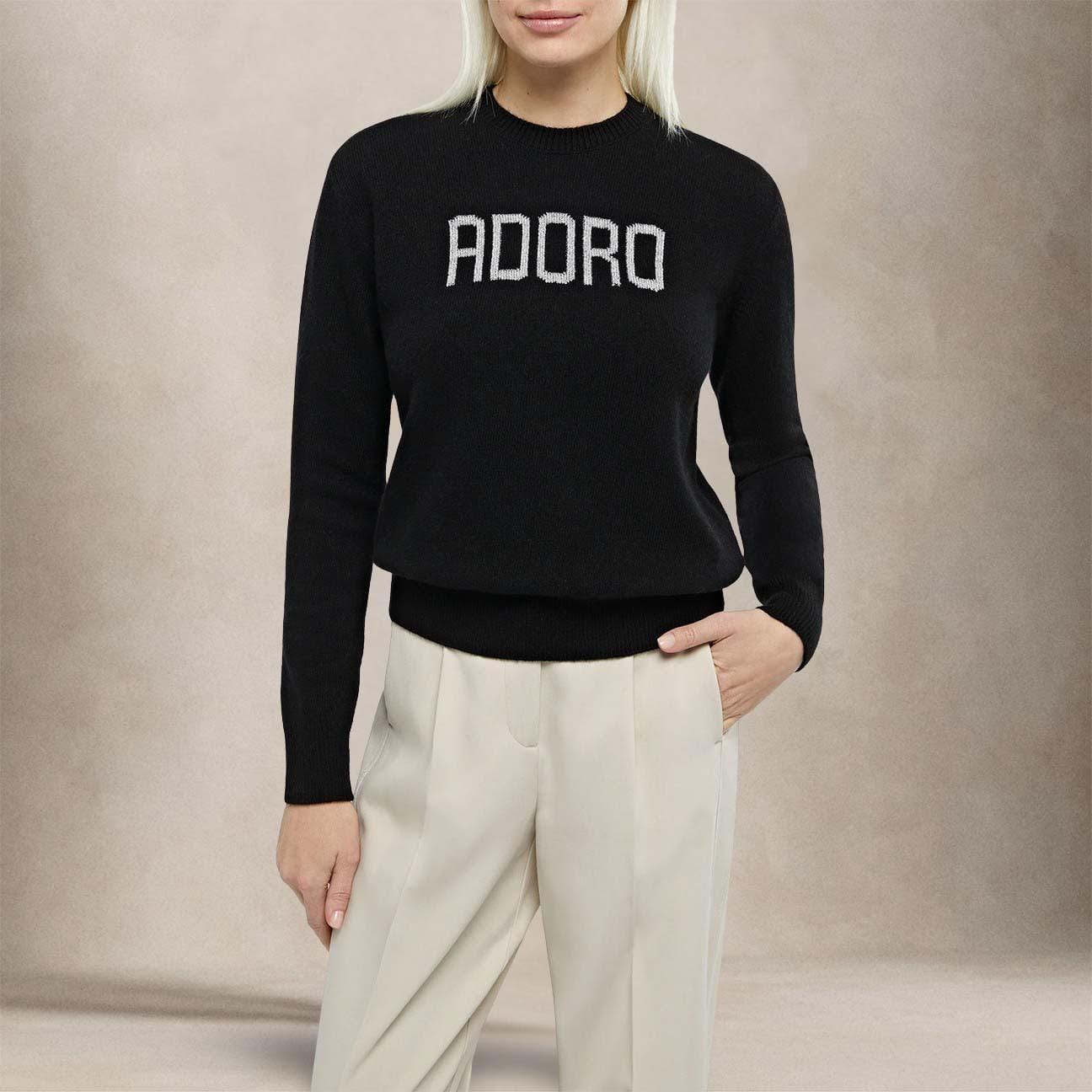 MC2 SAINT BARTH Maglia donna New Queen Adoro Nero