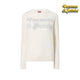 MC2 SAINT BARTH Maglia donna New Queen Vacanze di Natale Bianco