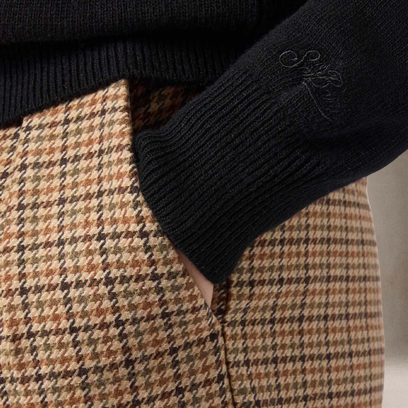 MC2 SAINT BARTH Maglia donna New Queen Vacanze di Natale Nero