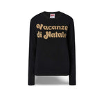 MC2 SAINT BARTH Maglia donna New Queen Vacanze di Natale Nero