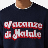 MC2 SAINT BARTH Maglia Heron Vacanze di Natale Special Edition Blue