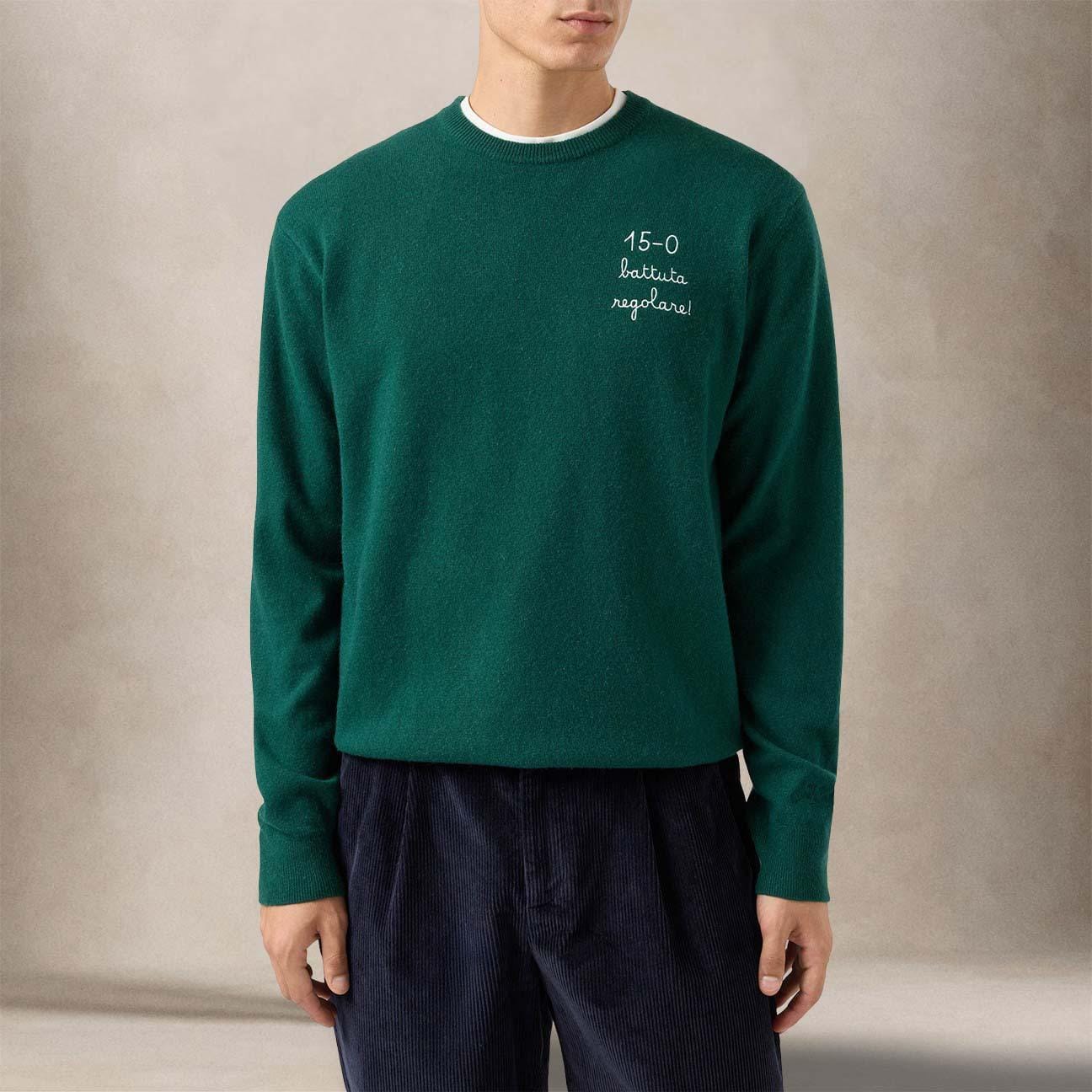 MC2 SAINT BARTH Maglia uomo 15/0 Battuta Regolare Verde