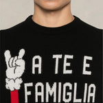 MC2 SAINT BARTH Maglia uomo Heron a Te e Famiglia Nero