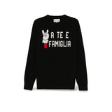 MC2 SAINT BARTH Maglia uomo Heron a Te e Famiglia Nero