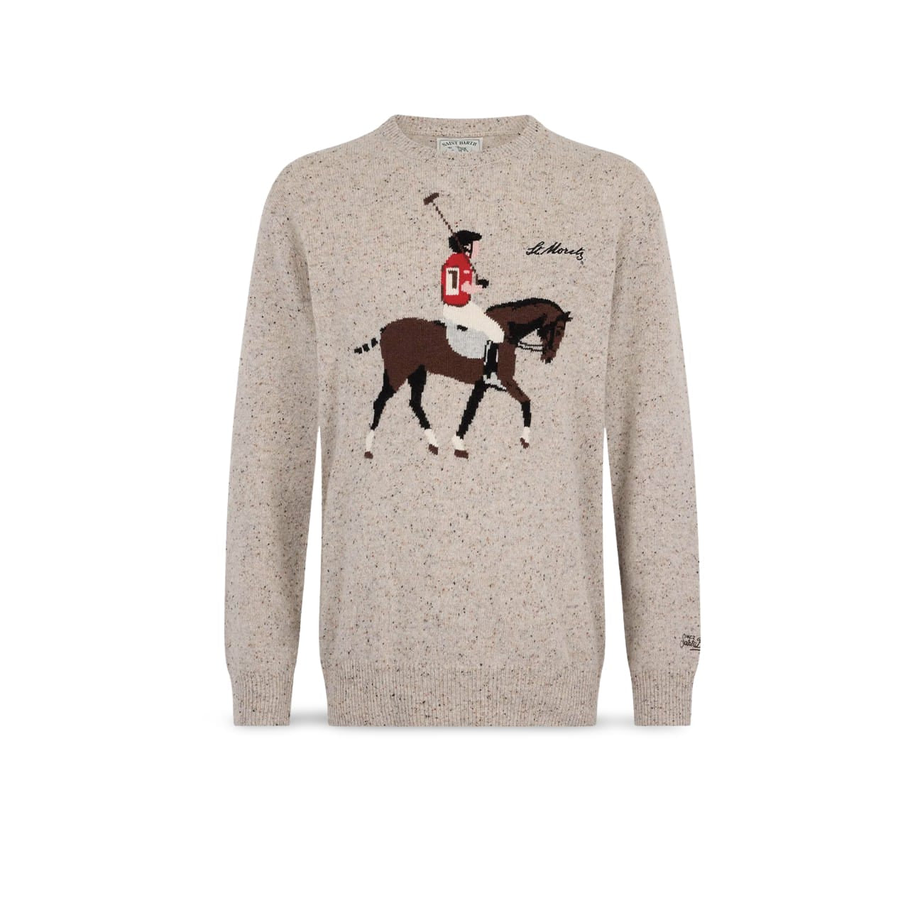 MC2 SAINT BARTH Maglia uomo St. Moritz Polo Beige