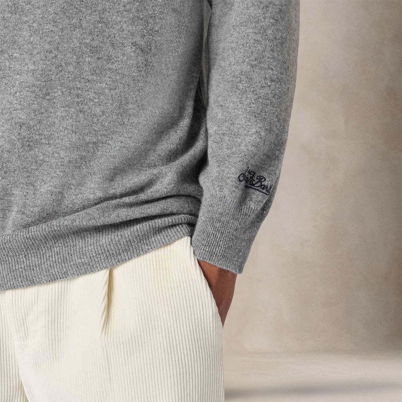 MC2 SAINT BARTH Maglia uomo Vacanze di Natale Me faccio i cassi miei  Grigio