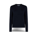 MC2 SAINT BARTH Maglione da donna a trecce Blue