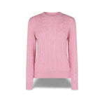 MC2 SAINT BARTH Maglione da donna a trecce Rosa