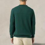 MC2 SAINT BARTH Maglione da uomo girocollo British Green