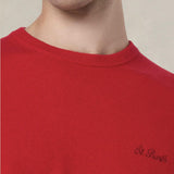MC2 SAINT BARTH Maglione da uomo girocollo Rosso