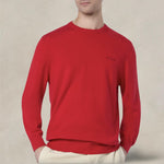 MC2 SAINT BARTH Maglione da uomo girocollo Rosso