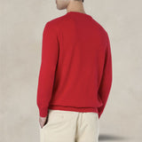 MC2 SAINT BARTH Maglione da uomo girocollo Rosso