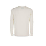 MC2 SAINT BARTH Maglione da uomo Heron con ricamo Non Astemio Panna