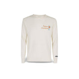 MC2 SAINT BARTH Maglione da uomo Heron con ricamo Non Astemio Panna