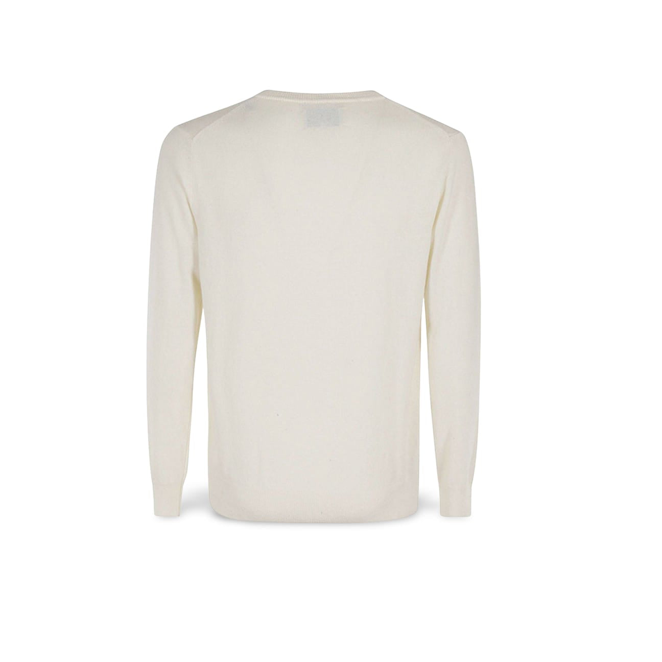 MC2 SAINT BARTH Maglione da uomo Heron con ricamo Non Astemio Panna