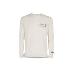 MC2 SAINT BARTH Maglione da uomo Heron con ricamo Non Astemio Panna