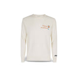 MC2 SAINT BARTH Maglione da uomo Heron con ricamo Non Astemio Panna
