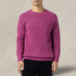 Regent Stretch-Pullover mit Rundhalsausschnitt für Herren, Peony