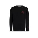 MC2 SAINT BARTH Maglione nero da uomo Heron Single per scelta non mia