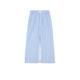 MC2 SAINT BARTH Pantaloni donna Doha in popeline a righe Azzurro Bianco
