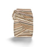 MC2 SAINT BARTH Pareo Sery chevron Marrone