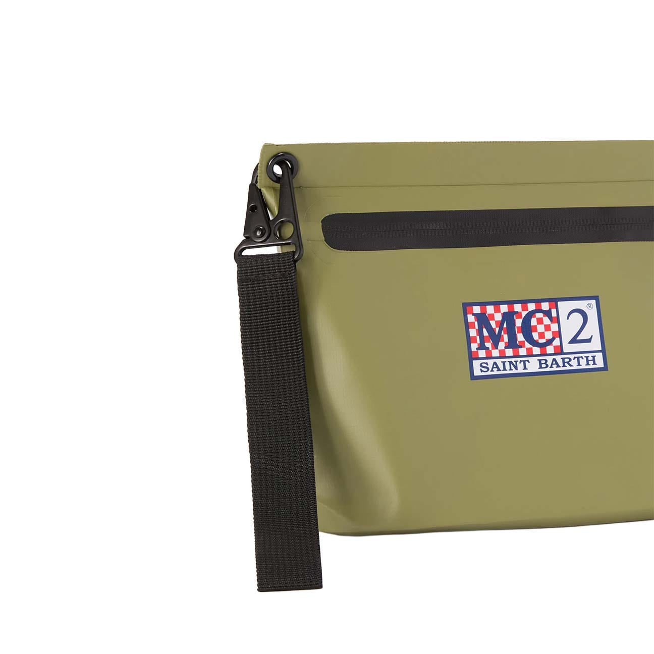 MC2 SAINT BARTH Pochette Aline impermeabile Verde Militare