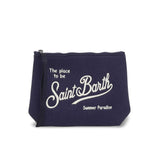 MC2 SAINT BARTH Pochette Aline in scuba piquet Blue