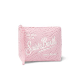 MC2 SAINT BARTH Pochette Aline in spugna Rosa