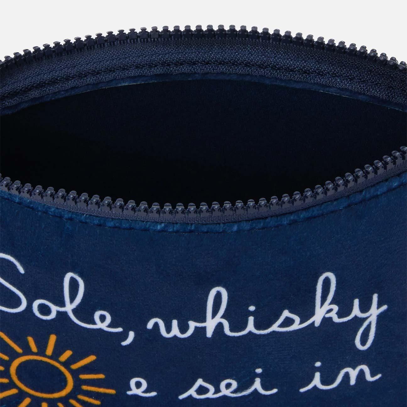 MC2 SAINT BARTH Pochette Aline Pole Position Blue