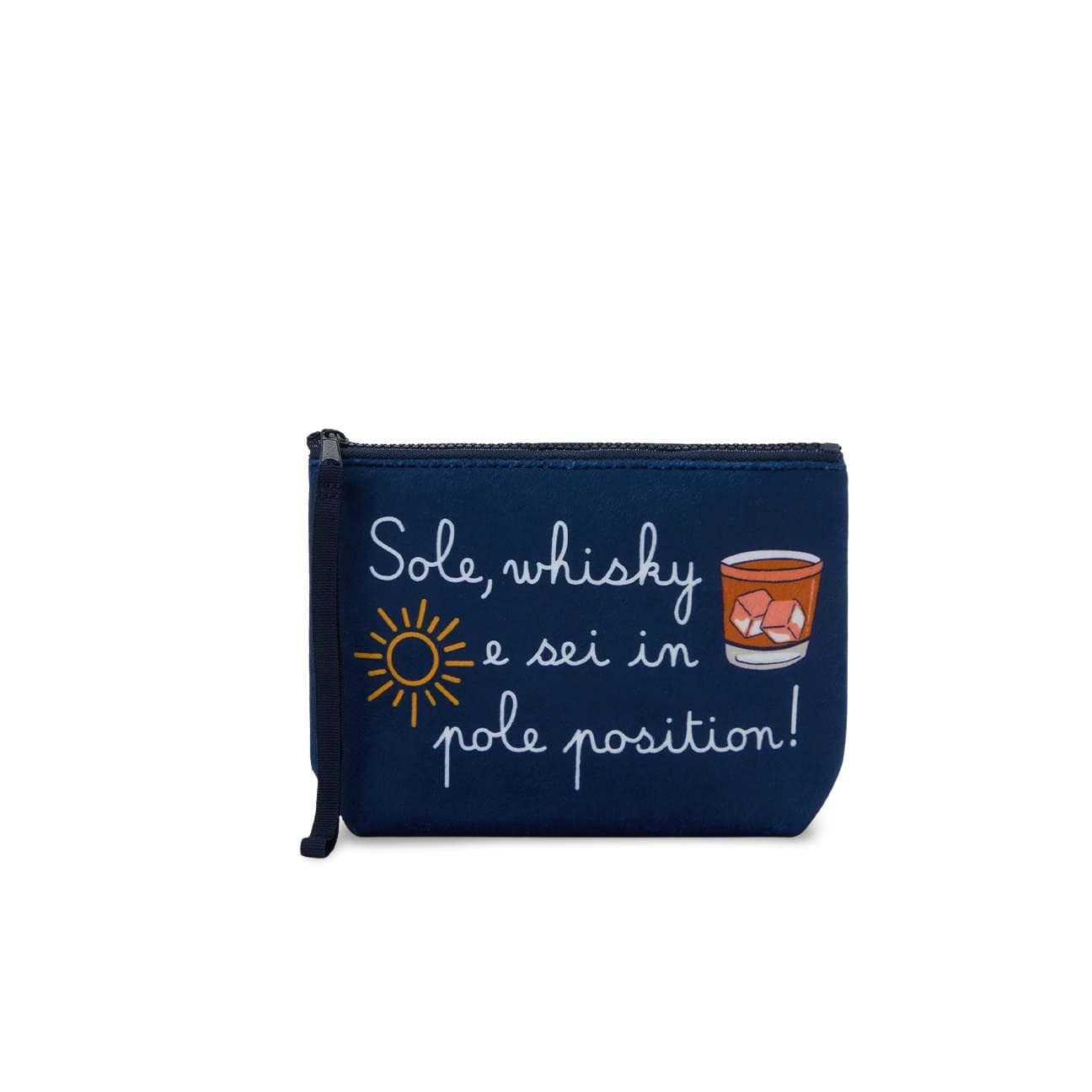 MC2 SAINT BARTH Pochette Aline Pole Position Blue