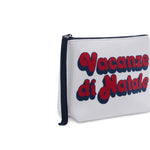 MC2 SAINT BARTH Pochette Aline stampa Vacanze di Natale Bianco