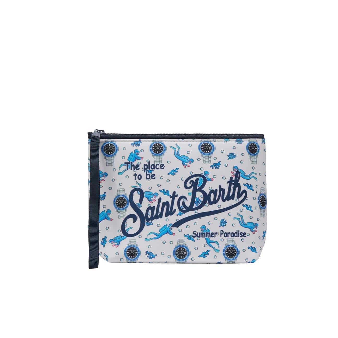 MC2 SAINT BARTH Pochette Aline Sub Watch Bianco