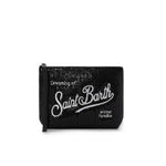 MC2 SAINT BARTH Pochette donna Aline velvet paillettes Nero