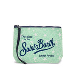 MC2 SAINT BARTH Pochette scuba Aline Shell Verde