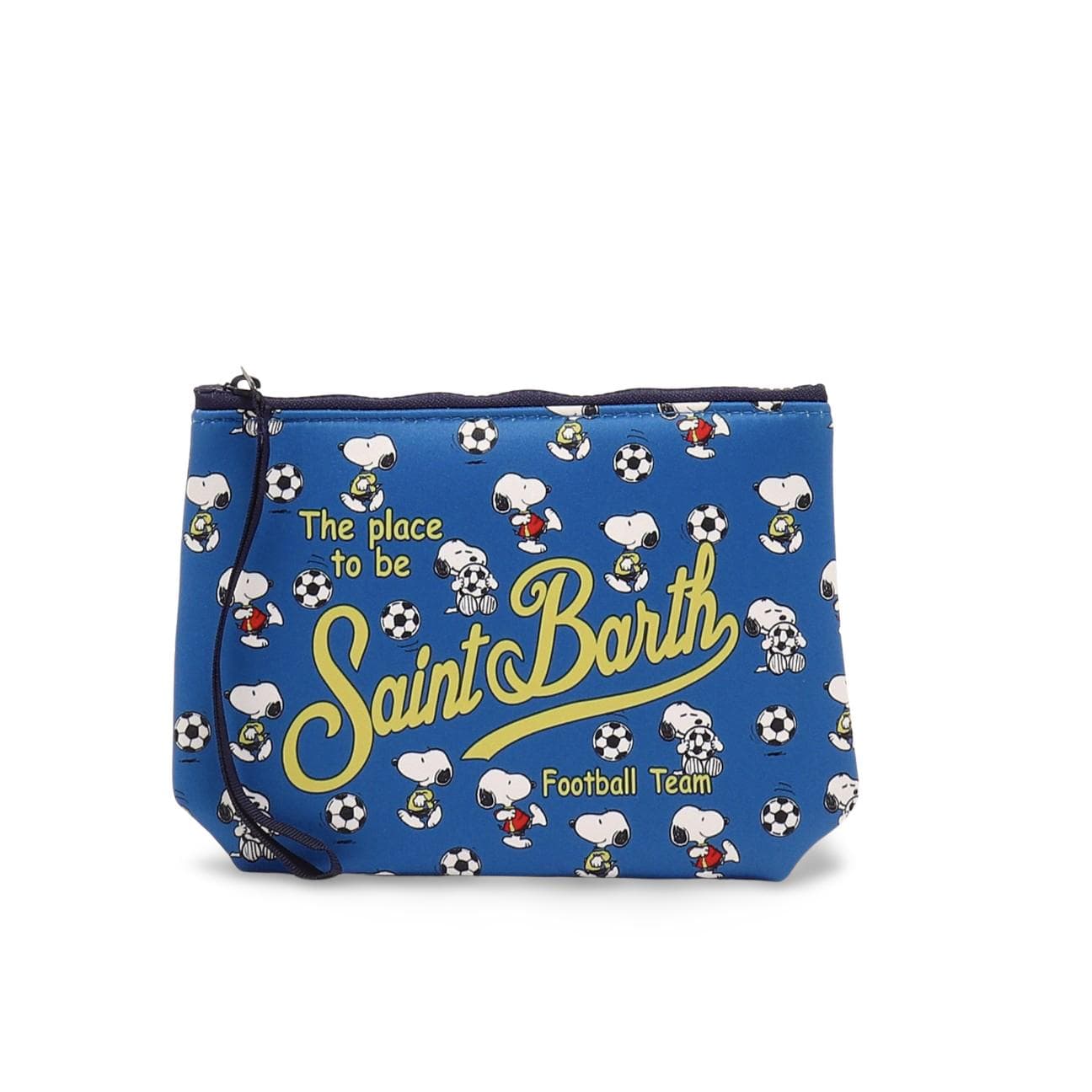 MC2 SAINT BARTH Pochette scuba Aline Snoopy Soccer Player